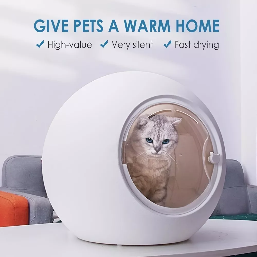 Pet Hair Dryer Box For Grooming, Fast Drying, Adjustable Temperature And Time, Pet Grooming Dryer
Pet Hair Dryer Box For Grooming, Fast Drying, Adjustable Temperature And Time, Pet Grooming Dryer