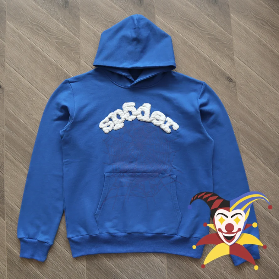 Blue Sp5der 555555 Hoodies Men Women Top Best Multicolor Spiderweb Oversized Hooded Sweatshirts
Blue Sp5der 555555 Hoodies Men Women Top Best Multicolor Spiderweb Oversized Hooded Sweatshirts