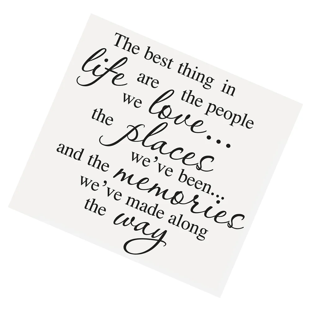 1 Sheet of Waterproof PVC Wall Decal Unique Motivation English Quotes Sticker Home Office Decoration
1 Sheet of Waterproof PVC Wall Decal Unique Motivation English Quotes Sticker Home Office Decoration