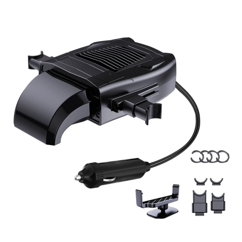 6XDB 12V 5W Car Electric Heater Winter Fan Defogger Demister Defroster Heater Rotatable Electric Heater
6XDB 12V 5W Car Electric Heater Winter Fan Defogger Demister Defroster Heater Rotatable Electric Heater
