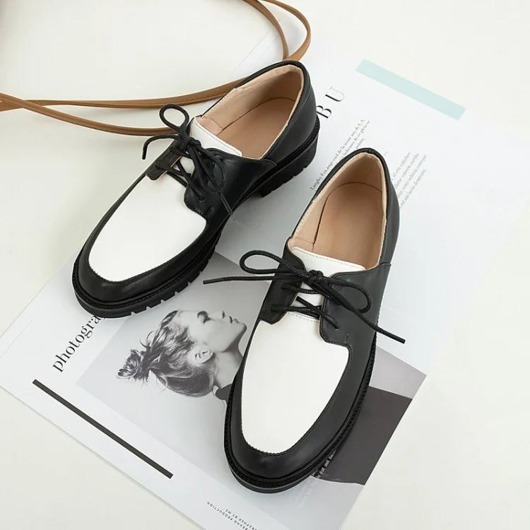 2022 Shoes For Women Fashion White Lace Up Slip On Oxford Shoes Women's Loafers Big Size 43 Female Casual Working Shoes
2022 Shoes For Women Fashion White Lace Up Slip On Oxford Shoes Women's Loafers Big Size 43 Female Casual Working Shoes