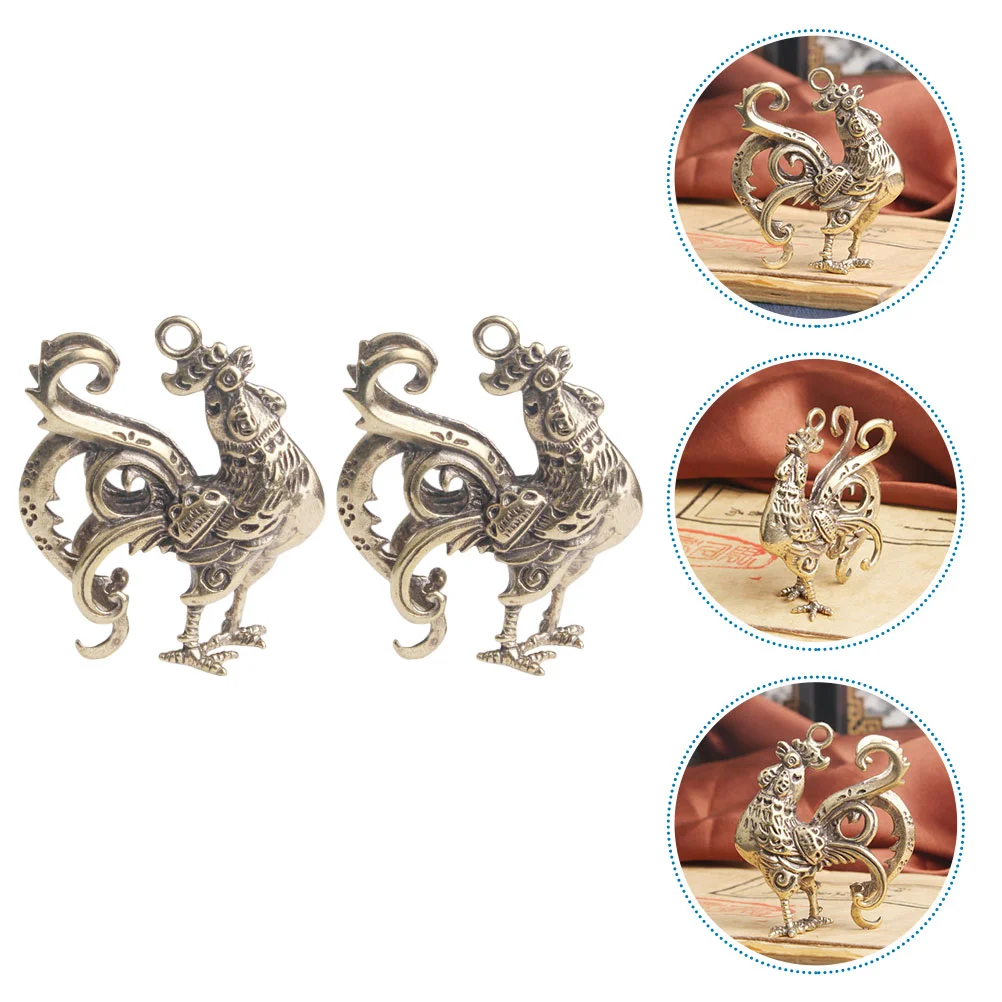 Rooster Pendant Brass Jewelry Charm Diy Animal Key Chain Statue Crafts Zodiac Decor Charms Pendants Gifts Keychain Auspicious
Rooster Pendant Brass Jewelry Charm Diy Animal Key Chain Statue Crafts Zodiac Decor Charms Pendants Gifts Keychain Auspicious