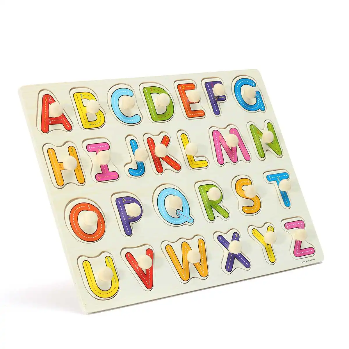 ABC Letter Educational Puzzle Wooden Kids Learning Toy Baby Montessori Wooden Puzzle Kids Gift
ABC Letter Educational Puzzle Wooden Kids Learning Toy Baby Montessori Wooden Puzzle Kids Gift