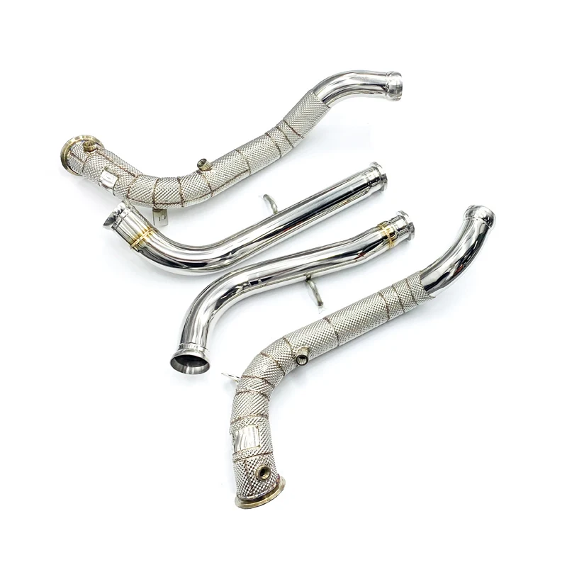 Downpipe For Benz G63 W464 4.0T 2018-2023 Stainless Steel Exhaust Downpipe without catalyst Car Exhaust System
Downpipe For Benz G63 W464 4.0T 2018-2023 Stainless Steel Exhaust Downpipe without catalyst Car Exhaust System