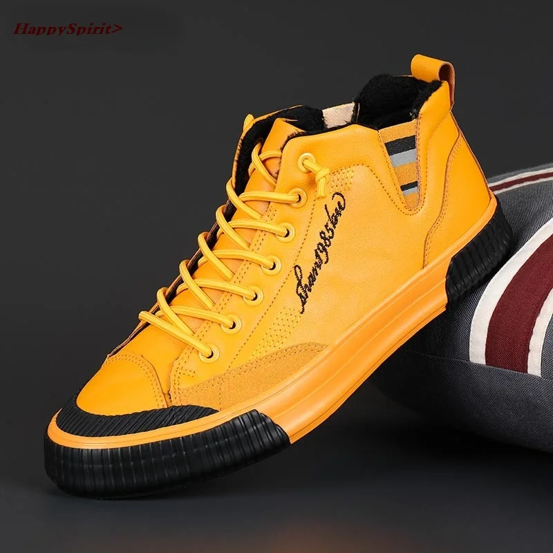 New Casual Men Winter High Shoes Designer Plush Warm Lined Shoes for Men Outdoor Non-slip Male Luxury Sneaker Hot Sale
New Casual Men Winter High Shoes Designer Plush Warm Lined Shoes for Men Outdoor Non-slip Male Luxury Sneaker Hot Sale