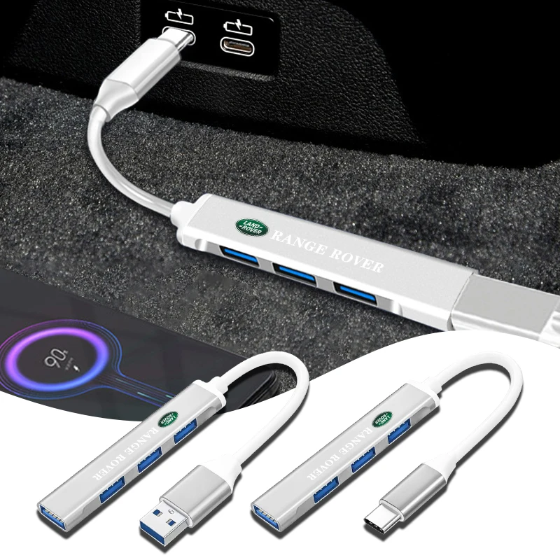 Car Hub Adapter USB 2.0 4/Type-C Port Laptop Notebook Receiver Splitter for Land Rover A9 Evoque Freelander LR4 LR2 LF L319 L462
Car Hub Adapter USB 2.0 4/Type-C Port Laptop Notebook Receiver Splitter for Land Rover A9 Evoque Freelander LR4 LR2 LF L319 L462