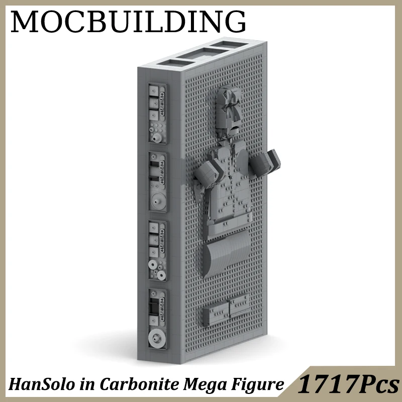 HanSolo in Carbonite Mega Figure Diorama Military Star Model MOC Building Blocks Toys for Kids Birthday Gift
HanSolo in Carbonite Mega Figure Diorama Military Star Model MOC Building Blocks Toys for Kids Birthday Gift