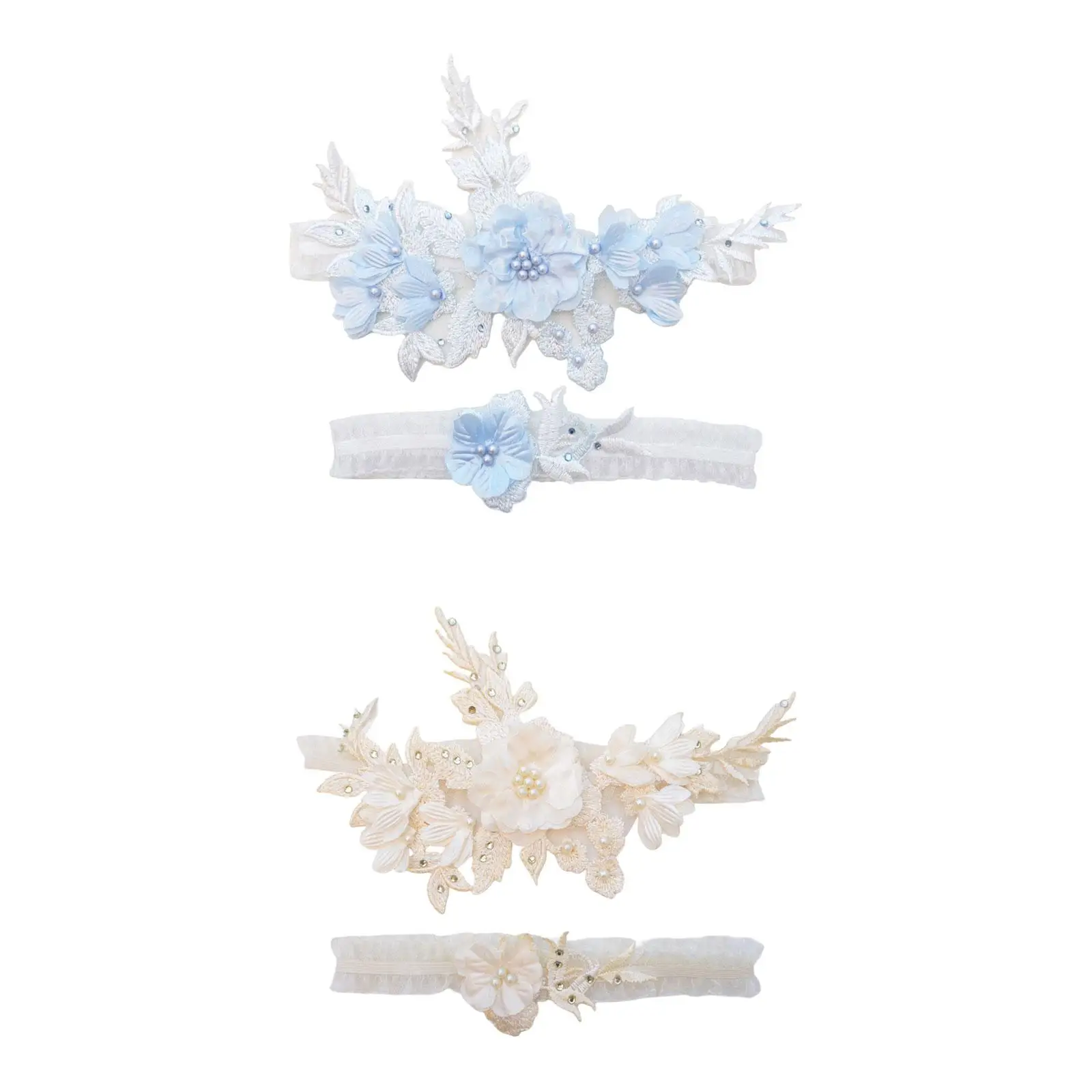2 Pieces Wedding Bride Lace Garter Soft Bridesmaid Elastic Keepsake Thigh Garters Lace Garter for Birthday Party Banquet Prom
2 Pieces Wedding Bride Lace Garter Soft Bridesmaid Elastic Keepsake Thigh Garters Lace Garter for Birthday Party Banquet Prom