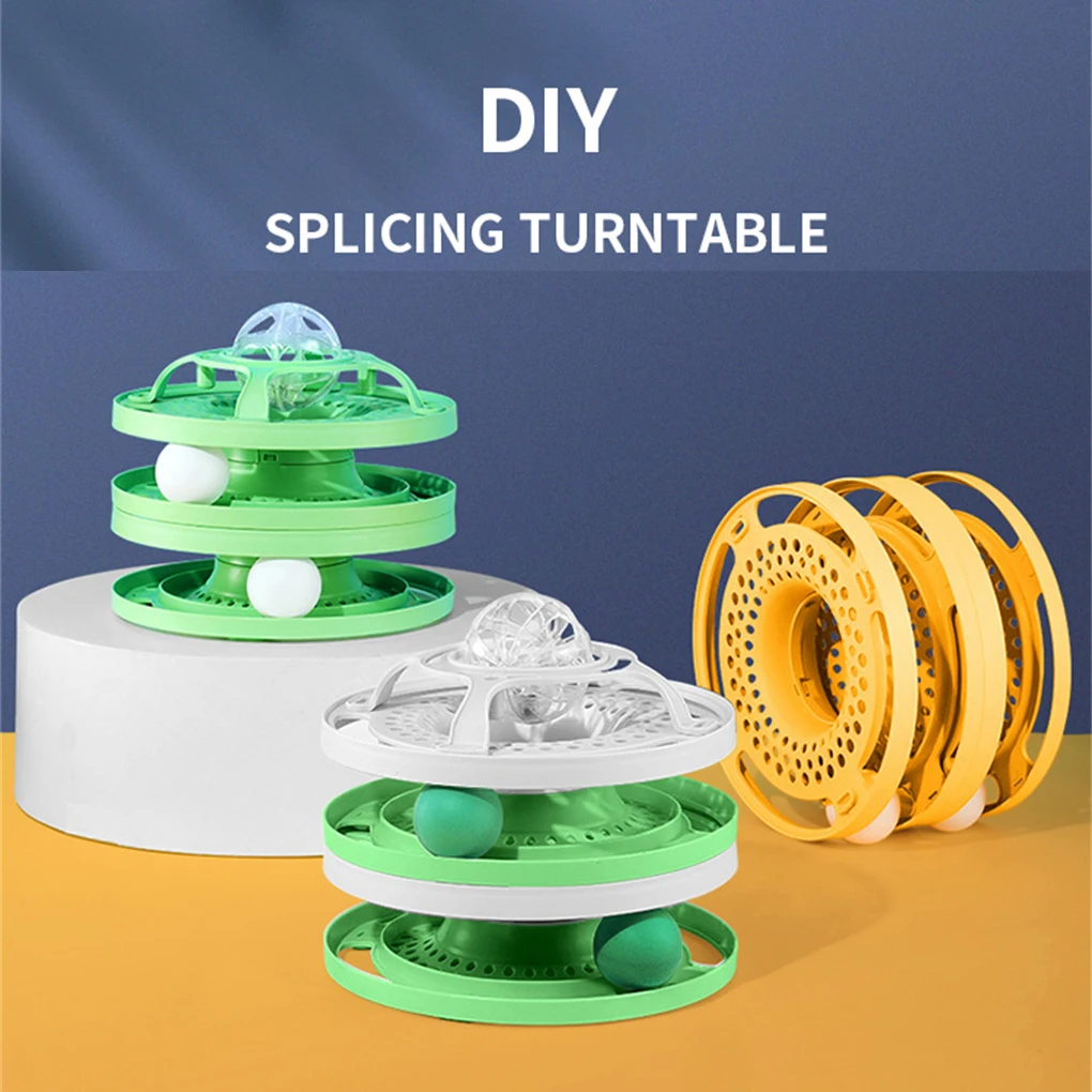 Plastic Pet Turntable Toys with Moving Balls Intelligence Running Tower Trainer Anti-Stress Room Exerciser Gifts
Plastic Pet Turntable Toys with Moving Balls Intelligence Running Tower Trainer Anti-Stress Room Exerciser Gifts