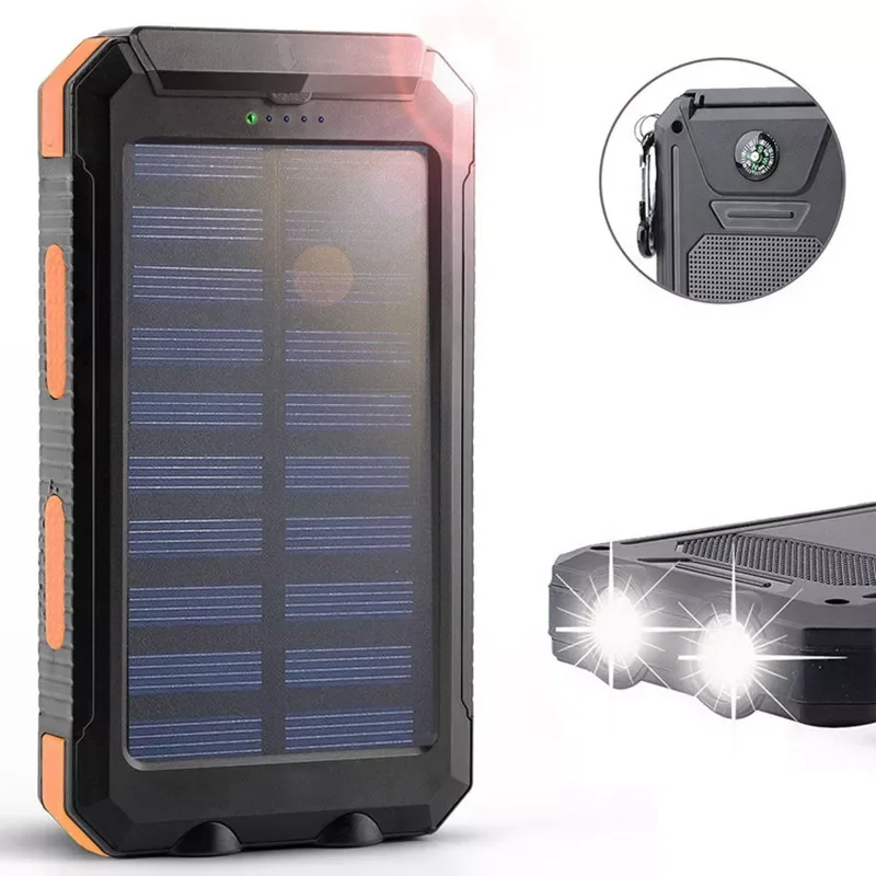 NEW Solar Power Bank 10000mAh Large Capacity Portable Charger Outdoor Power Bank LED Waterproof Powerbank for Xiaomi iPhone
NEW Solar Power Bank 10000mAh Large Capacity Portable Charger Outdoor Power Bank LED Waterproof Powerbank for Xiaomi iPhone