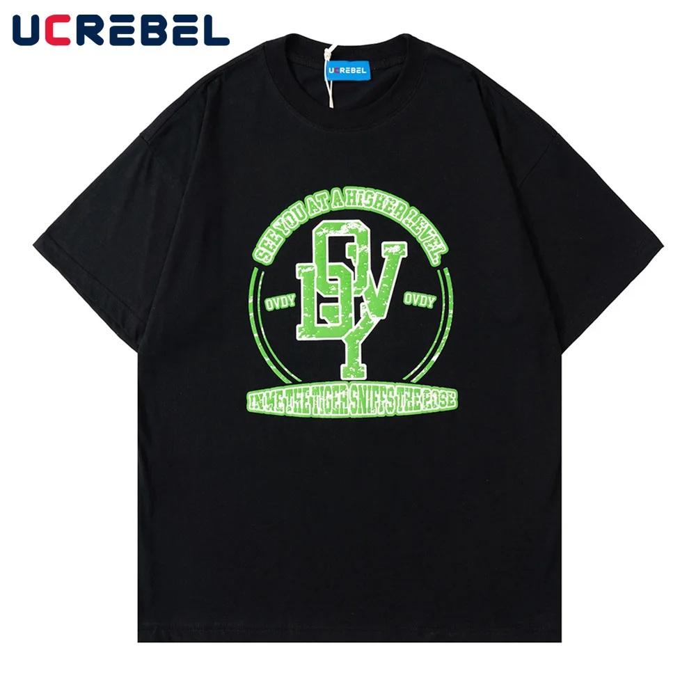 Letter Print Short Sleeve T-shirt Mens Summer Streetwear Trend Loose Half-Sleeve T Shirt High Street Crew Neck Cotton Tee Men
Letter Print Short Sleeve T-shirt Mens Summer Streetwear Trend Loose Half-Sleeve T Shirt High Street Crew Neck Cotton Tee Men