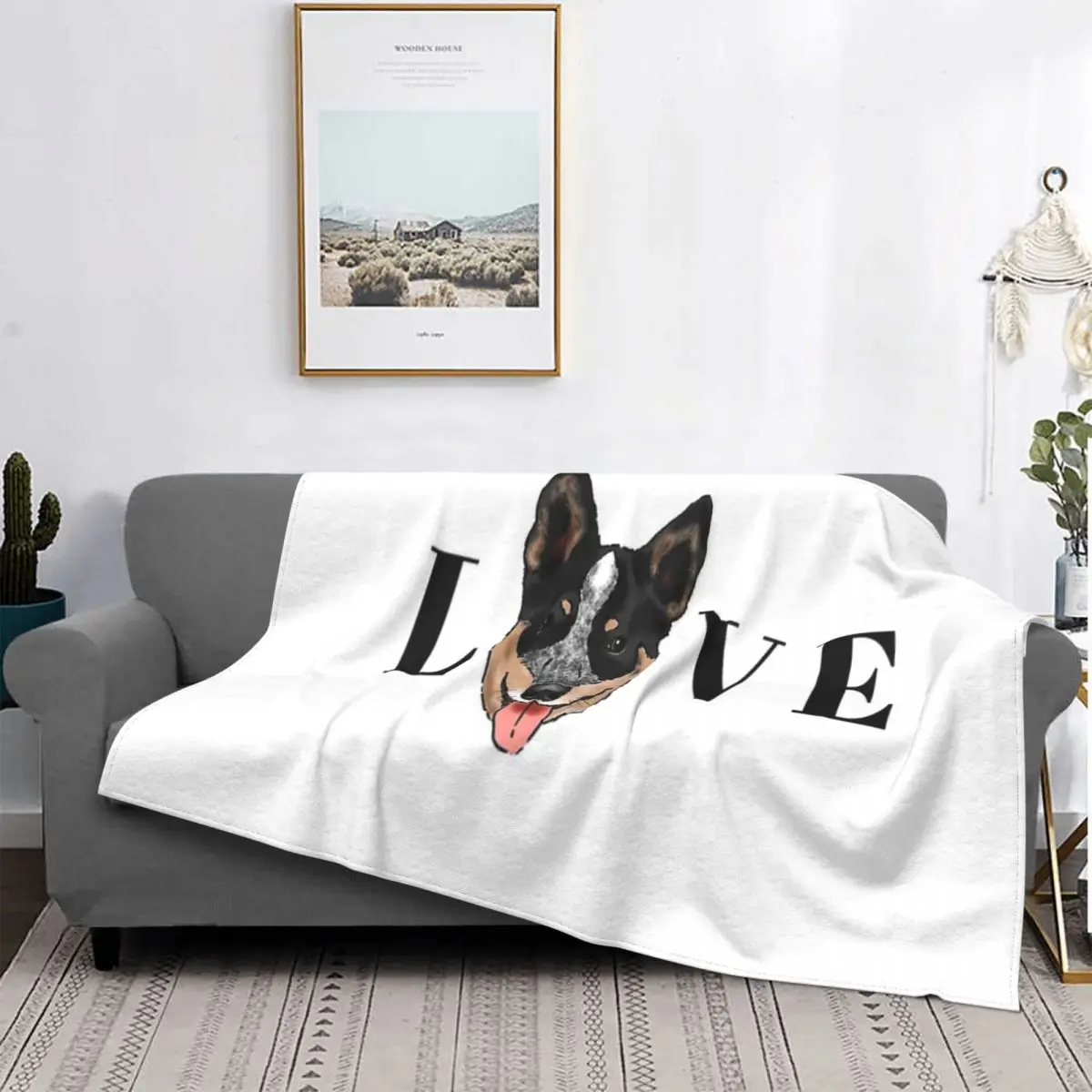 Manta de lana para cama, cubrecama a cuadros para amantes de perros y ganado australianos, y cama para sofá, 135
Manta de lana para cama, cubrecama a cuadros para amantes de perros y ganado australianos, y cama para sofá, 135