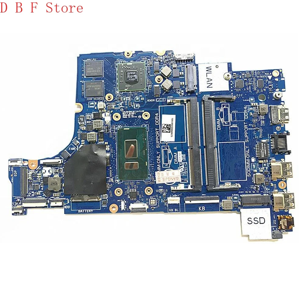 CAL50/DAL10 LA-F115P для DELL Inspiron 5770 материнская плата для ноутбука CN-0Y8YF0 0Y8YF0 Y8YF0 с I7-8550U CPU Perfect Test
CAL50/DAL10 LA-F115P для DELL Inspiron 5770 материнская плата для ноутбука CN-0Y8YF0 0Y8YF0 Y8YF0 с I7-8550U CPU Perfect Test