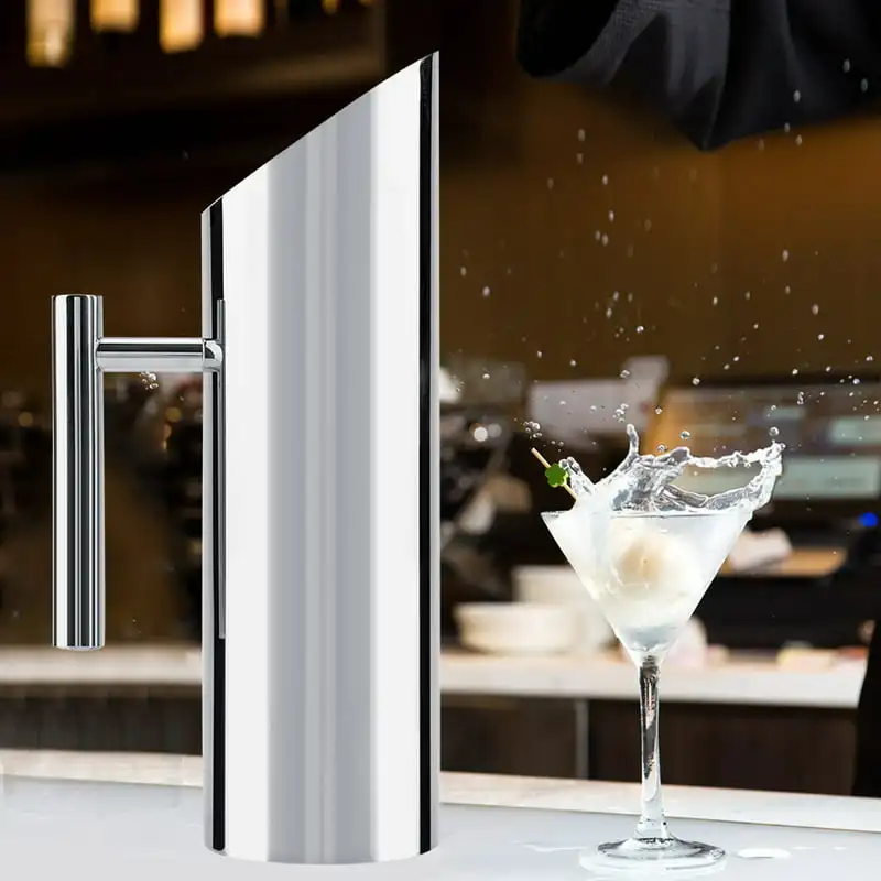 Steel Water Pitcher with Ice Guard Multifunctional Cold Drinking Pitcher with Handle for Home Hotel Restaurant (1.5L)
Steel Water Pitcher with Ice Guard Multifunctional Cold Drinking Pitcher with Handle for Home Hotel Restaurant (1.5L)
