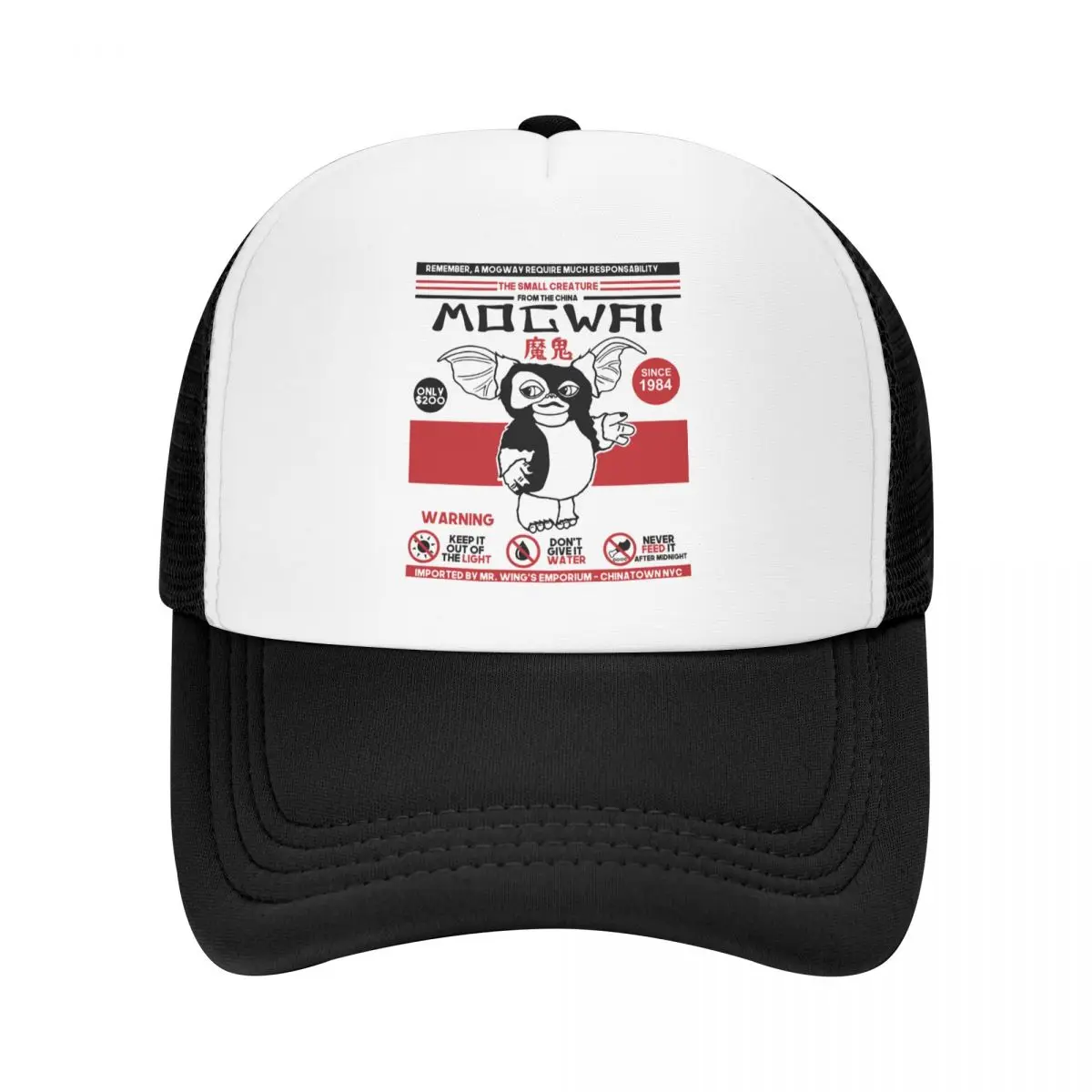 Mogwai Gremlins Trucker Hat Men Women Adjustable Adult Gizmo 80s Movie Monster Baseball Cap Outdoor Summer Hats Snapback Caps
Mogwai Gremlins Trucker Hat Men Women Adjustable Adult Gizmo 80s Movie Monster Baseball Cap Outdoor Summer Hats Snapback Caps