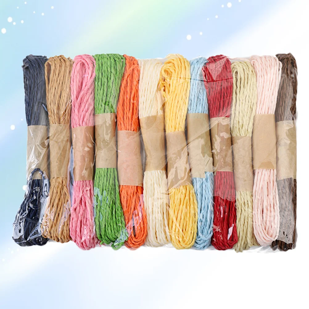 12 Roll Christmas Paper Rope Twine Craft Colorful Twisted Paper Straps Paper String Christmas Gift Packing Wrapping Rope Ribbon 
12 Roll Christmas Paper Rope Twine Craft Colorful Twisted Paper Straps Paper String Christmas Gift Packing Wrapping Rope Ribbon
