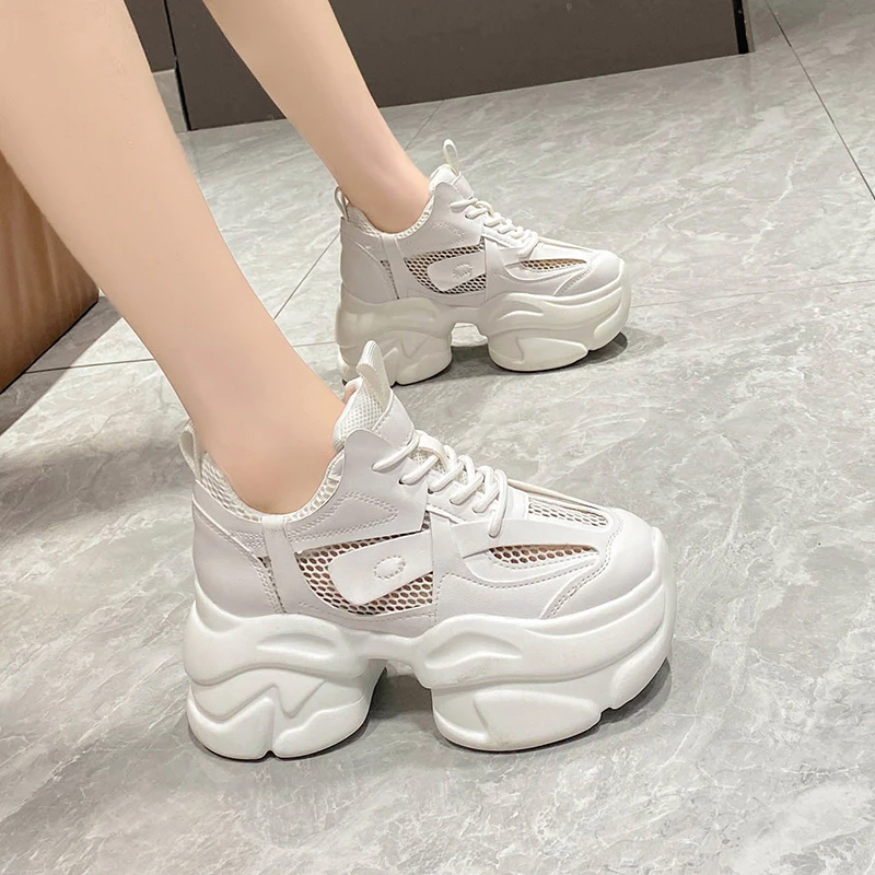 Women's Shoes 2023 Summer Women's Vulcanized Shoes Lace-up Outdoor Walking Fashion Platform Women's Breathable Sneakers
Women's Shoes 2023 Summer Women's Vulcanized Shoes Lace-up Outdoor Walking Fashion Platform Women's Breathable Sneakers