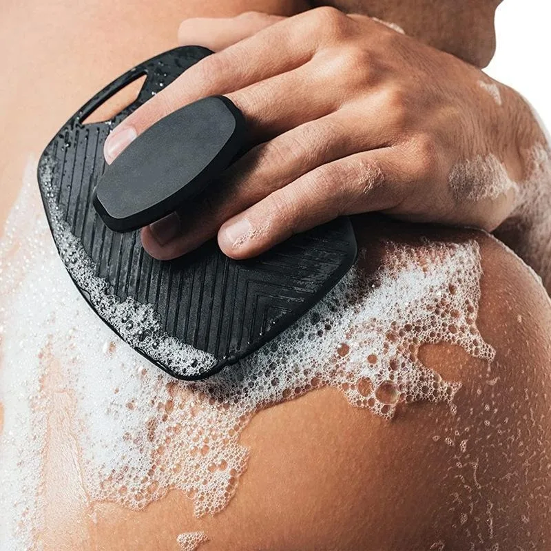 1pc Soft Silicone Exfoliating Brush Cleanser Manual Body Cleansing Scrubber Shower Gentle Massage Bath Brush For Men
1pc Soft Silicone Exfoliating Brush Cleanser Manual Body Cleansing Scrubber Shower Gentle Massage Bath Brush For Men