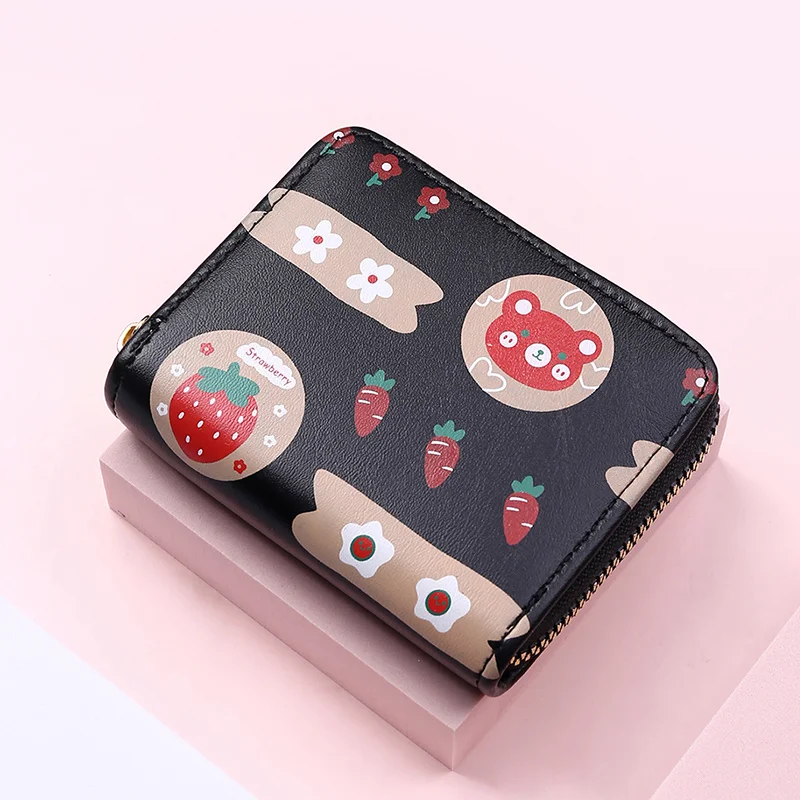 Women Cute Small Cartoon Pictures Wallet Zipper Girl Wallet Brand Designed Pu Leather Coin Purse Female Card Holder
Women Cute Small Cartoon Pictures Wallet Zipper Girl Wallet Brand Designed Pu Leather Coin Purse Female Card Holder