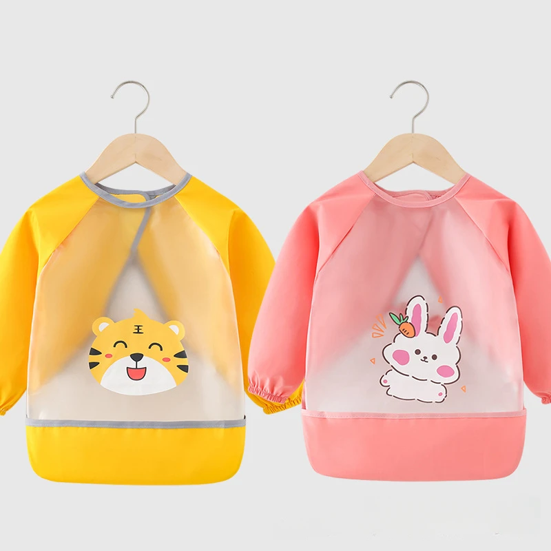 Baby foodbib waterproof and dirty overalls children's kindergarten food pocket apron reverse dress baby food protective clothing
Baby foodbib waterproof and dirty overalls children's kindergarten food pocket apron reverse dress baby food protective clothing
