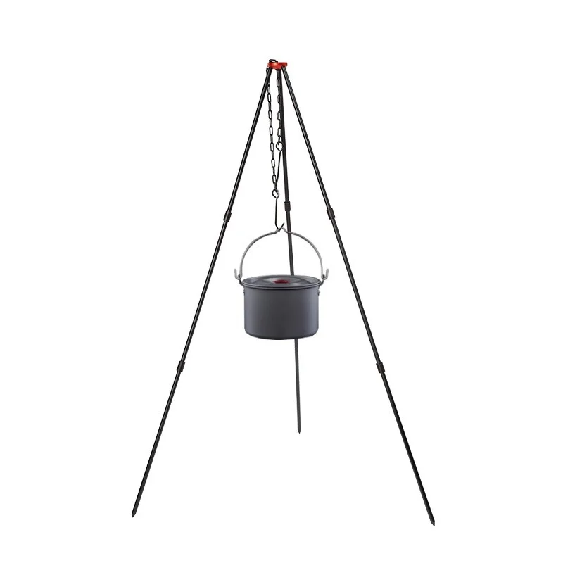 Picnic Cookware Tripod Aluminum Alloy Hanging Cooking Pot Outdoor Camp Camping Cookware Portable Hiking Picnic Accessories
Picnic Cookware Tripod Aluminum Alloy Hanging Cooking Pot Outdoor Camp Camping Cookware Portable Hiking Picnic Accessories