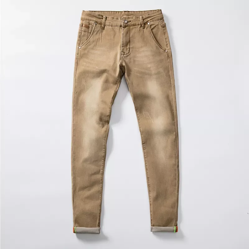 2022New Color Men Stretch Skinny Jeans Fashion Casual Slim Fit Denim Trousers Male Gray Black Khaki White Pants Male Brand
2022New Color Men Stretch Skinny Jeans Fashion Casual Slim Fit Denim Trousers Male Gray Black Khaki White Pants Male Brand