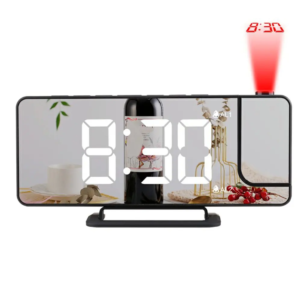Electronic Alarm Clock Multifunctional Projection Clock Creative Large Screen LED Digital Alarm Clock Household Bedside
Electronic Alarm Clock Multifunctional Projection Clock Creative Large Screen LED Digital Alarm Clock Household Bedside