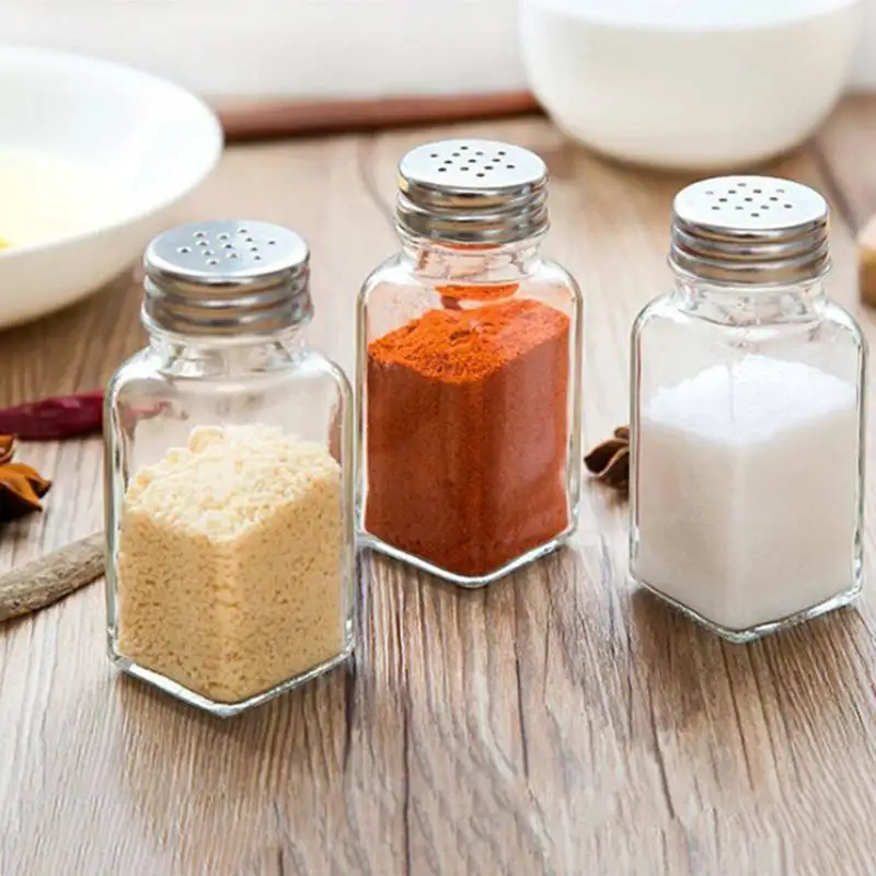 1PC Glass Cruet Condiment Bottles Seasoning Cans Pepper Salt Shaker Spice Jar Kitchen Cooking Tools
1PC Glass Cruet Condiment Bottles Seasoning Cans Pepper Salt Shaker Spice Jar Kitchen Cooking Tools