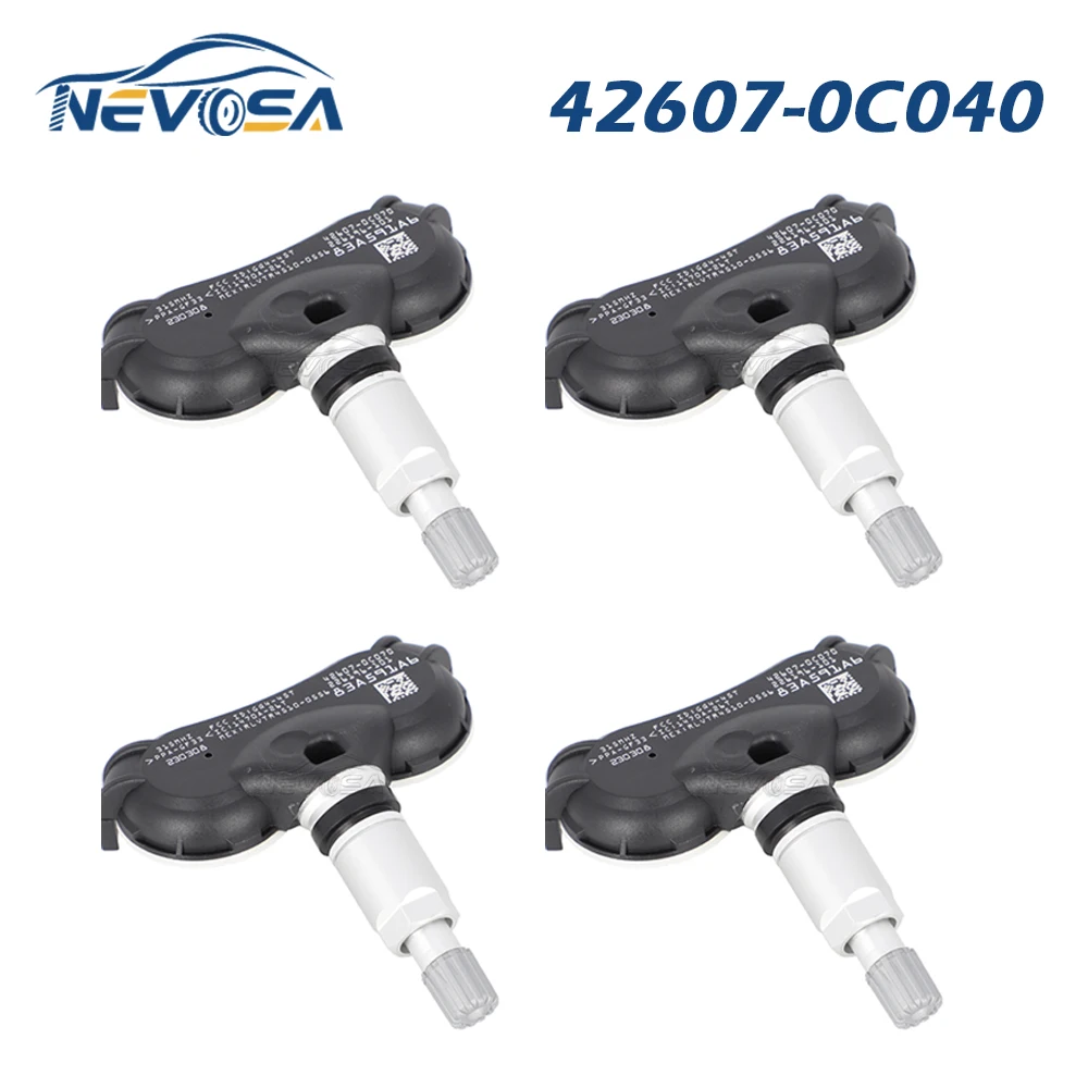 NEVOSA Датчики системы контроля давления в шинах 42607-0C040 для Toyota Sequoia 2008/01-2017/12 Sienna 2006/01-2020/12 Tundra 2007/01-2011/12, подходят для 315 МГц
NEVOSA Датчики системы контроля давления в шинах 42607-0C040 для Toyota Sequoia 2008/01-2017/12 Sienna 2006/01-2020/12 Tundra 2007/01-2011/12, подходят для 315 МГц