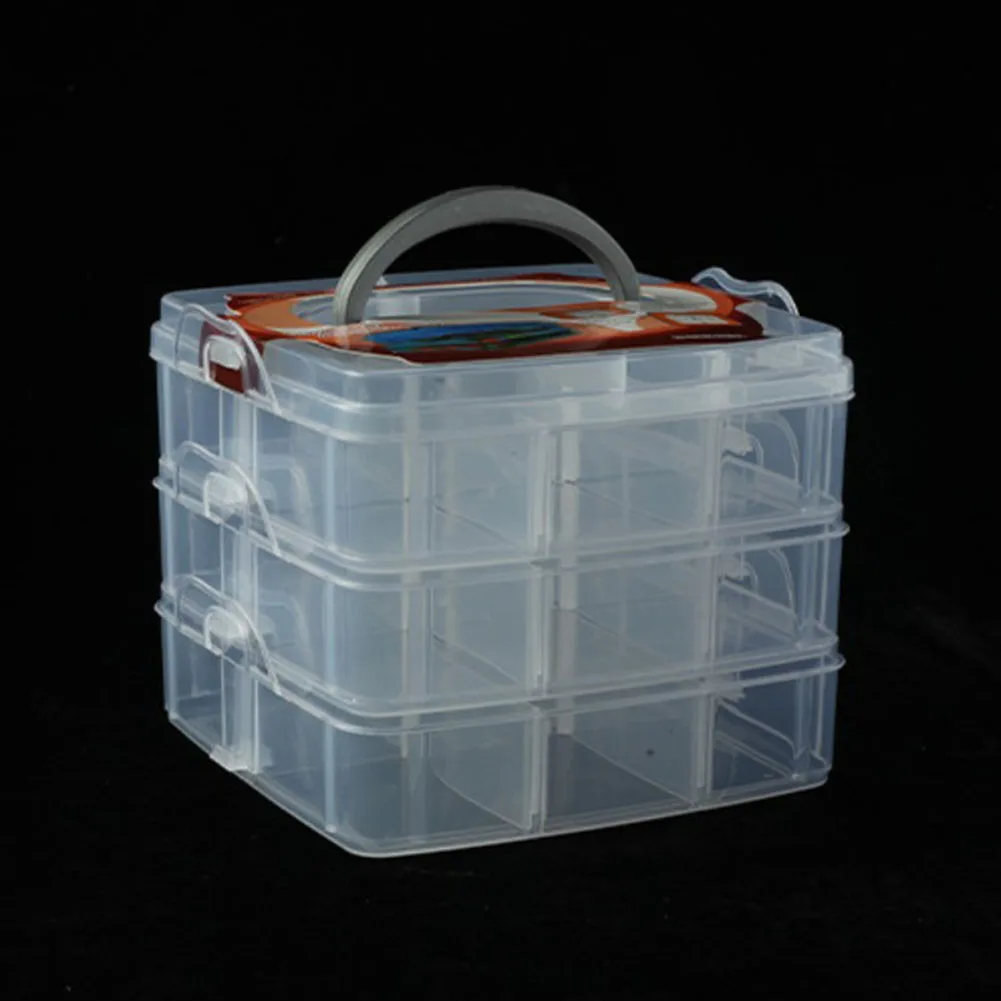 18 Grids Plastic Adjustable Storage Case Box 3 Layer Beads Jewelry Container Art DIY Crafts Jewelry Fishing Tackles Accessories
18 Grids Plastic Adjustable Storage Case Box 3 Layer Beads Jewelry Container Art DIY Crafts Jewelry Fishing Tackles Accessories
