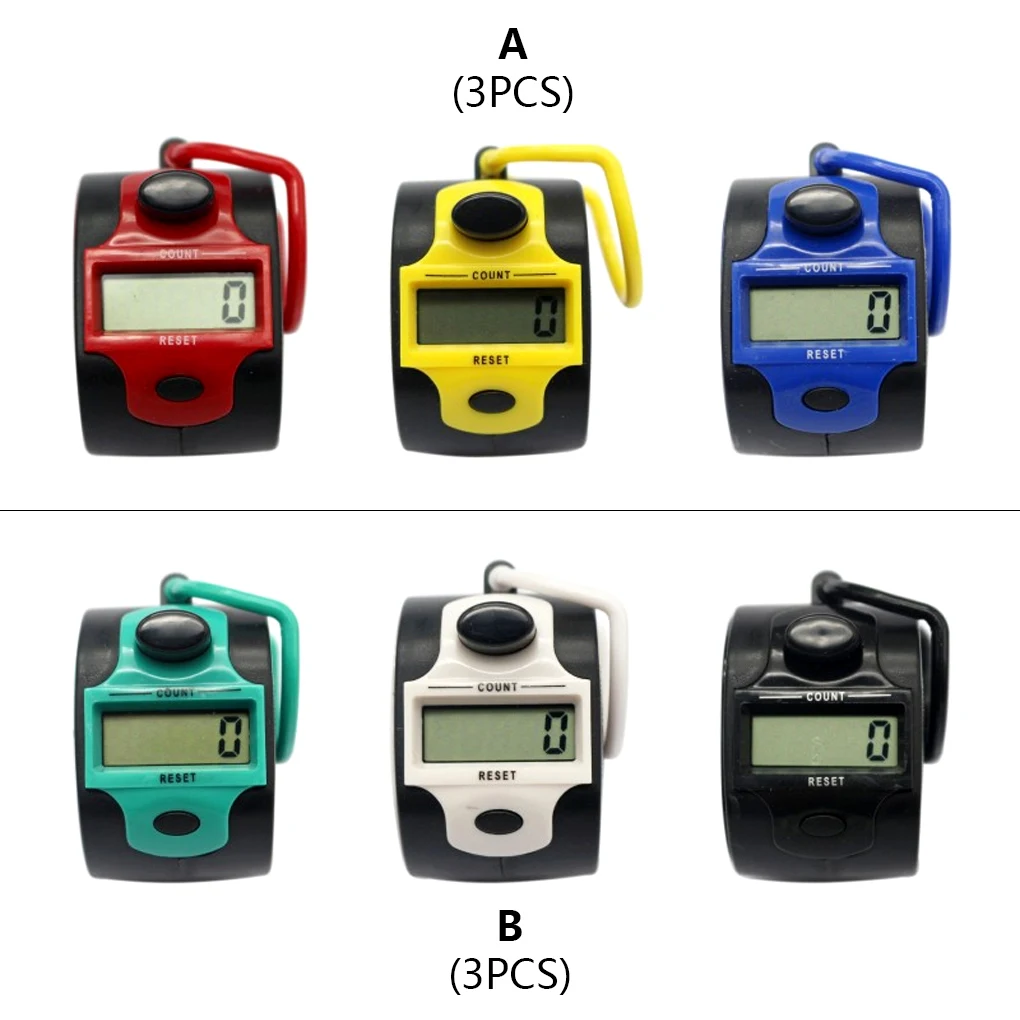 3 Pieces 99999 Counts Digital Display Counters Basketball Match Golf Game Manual Number Counting Device Sports Gadget
3 Pieces 99999 Counts Digital Display Counters Basketball Match Golf Game Manual Number Counting Device Sports Gadget