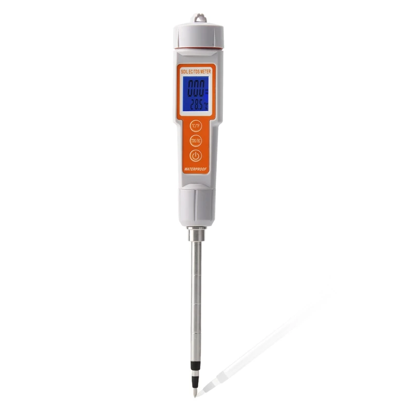 3 in 1 TDS/EC/Temperature Soil Meter Plant Crop Soil Quality Tester for Agriculture Forestry Horticulture
3 in 1 TDS/EC/Temperature Soil Meter Plant Crop Soil Quality Tester for Agriculture Forestry Horticulture