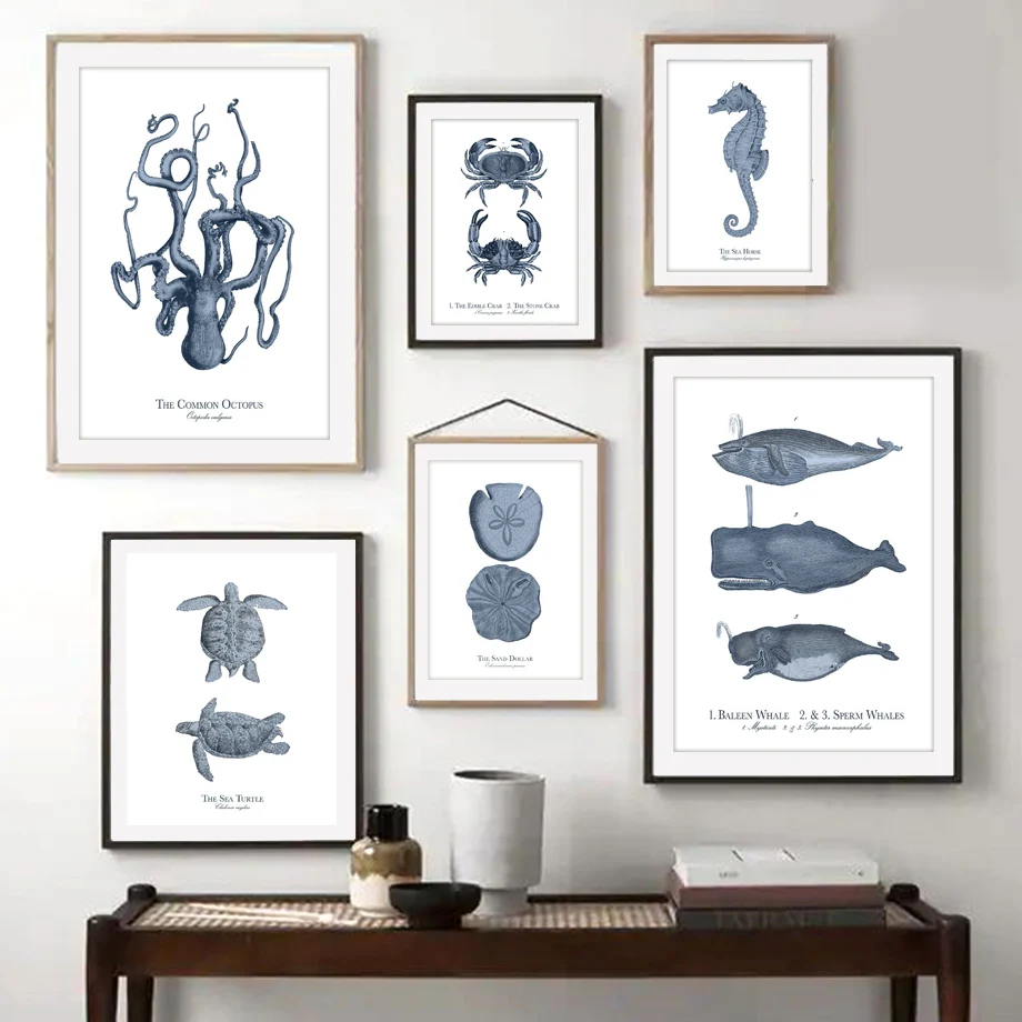Navy Blue Fossil Fish Turtle Snail Star Tree Vintage Posters And Prints Wall Art Canvas Painting Pictures For Living Room Decor
Navy Blue Fossil Fish Turtle Snail Star Tree Vintage Posters And Prints Wall Art Canvas Painting Pictures For Living Room Decor