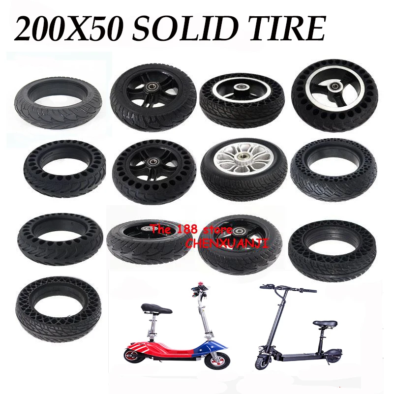 200x50 Solid Tire 8X2T Bee Hive Holes For Speedway mini 4 Pro Rear Wheel 8 Inch Electric Scooter Tyre RUIMA mini 4 PRO Rear Tire 
200x50 Solid Tire 8X2T Bee Hive Holes For Speedway mini 4 Pro Rear Wheel 8 Inch Electric Scooter Tyre RUIMA mini 4 PRO Rear Tire