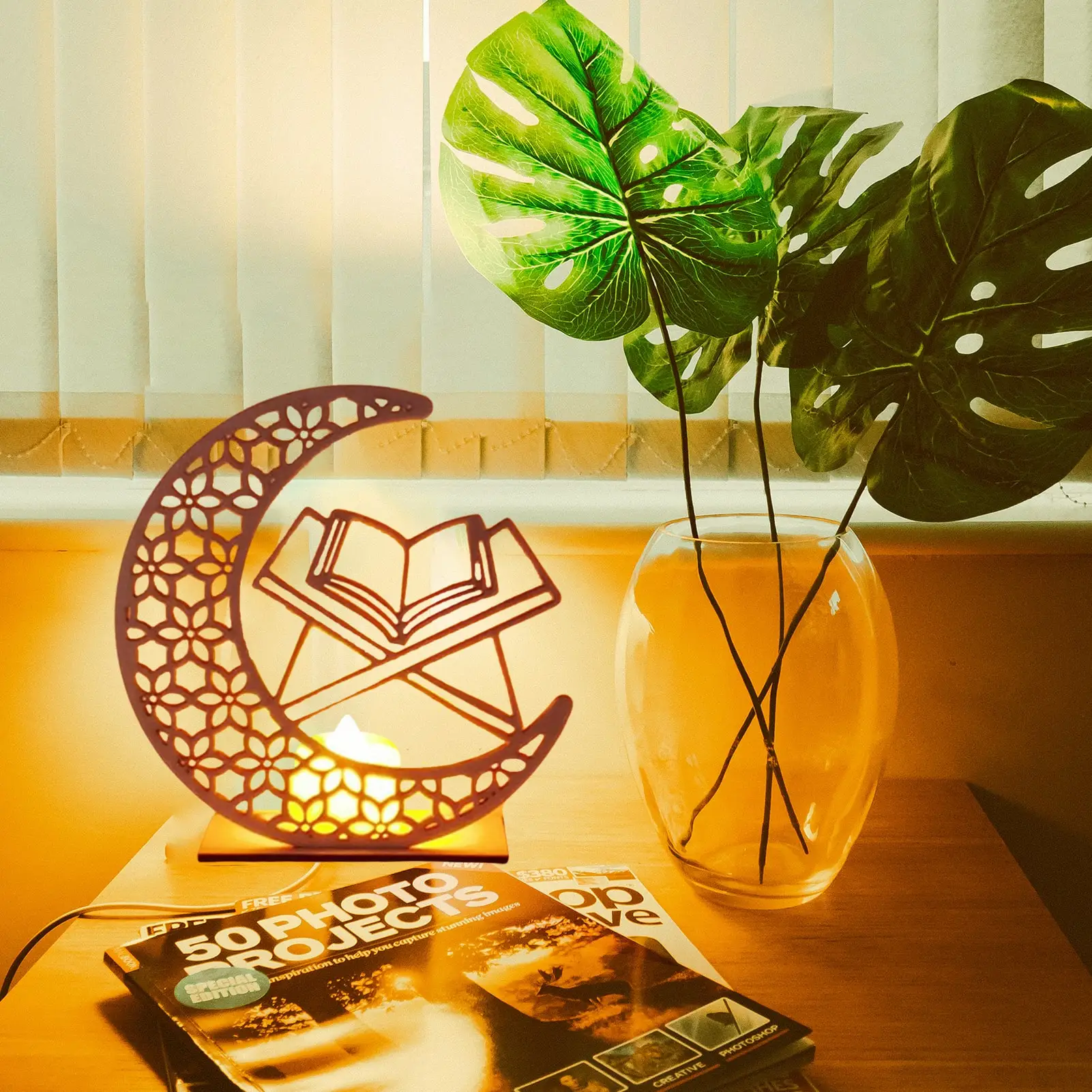 DIY деревянный лунный светодиодный ная лампа-свеча, Ранняя мусульманская ИД-мубара, поделки, украшения, освещение для домашвечерние, настоль...
DIY деревянный лунный светодиодный ная лампа-свеча, Ранняя мусульманская ИД-мубара, поделки, украшения, освещение для домашвечерние, настоль...