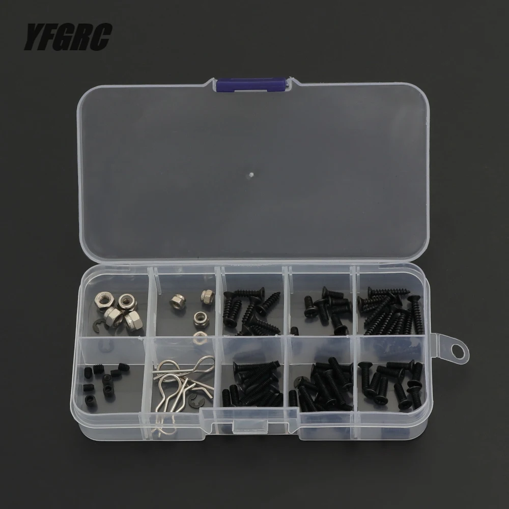 Contains M3 M4 Shell Buckle Easy to Wear Screw Set HSP 94123 94111 Other Commonly Used Pieces of Screw Box Package Accessories
Contains M3 M4 Shell Buckle Easy to Wear Screw Set HSP 94123 94111 Other Commonly Used Pieces of Screw Box Package Accessories