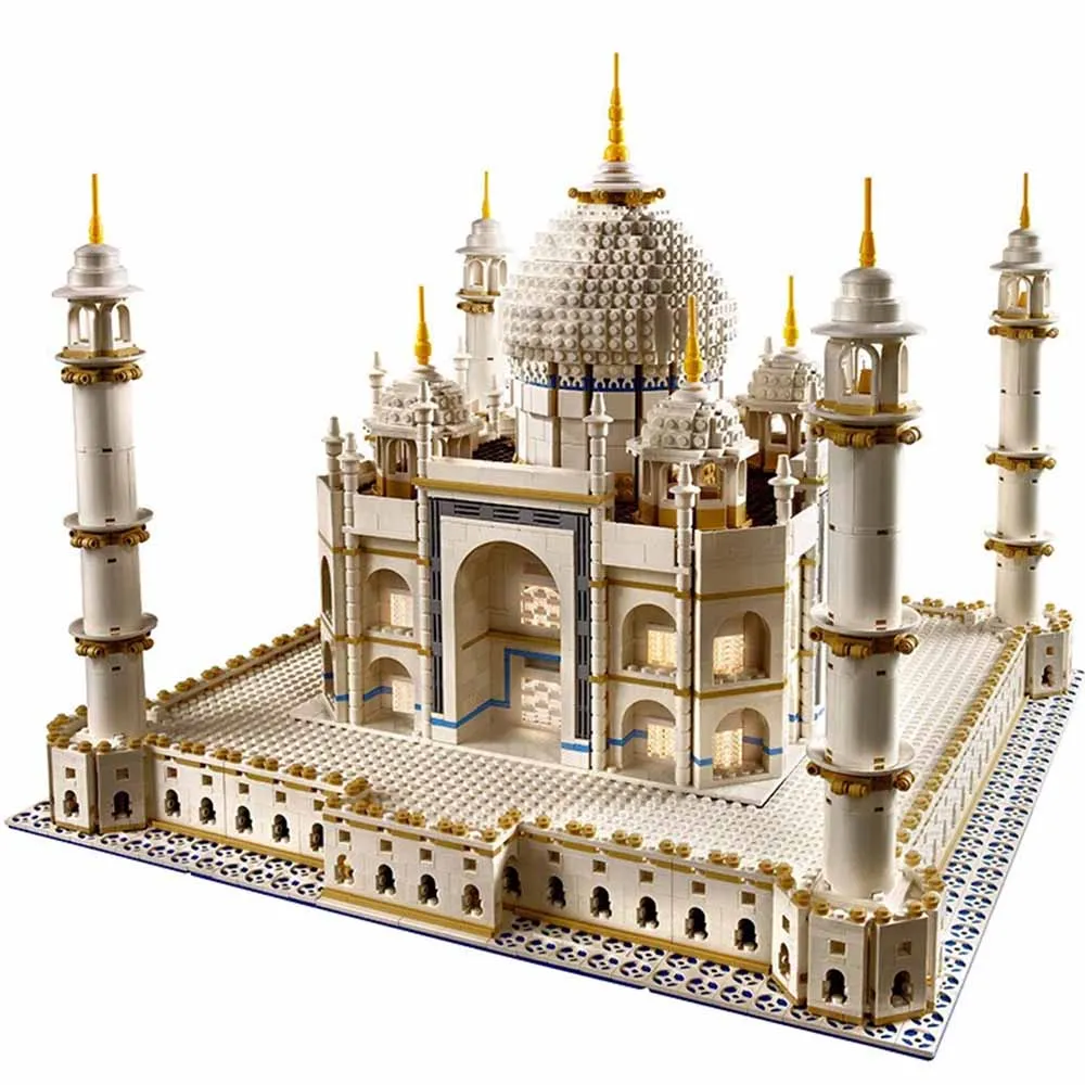 World Famous Architecture Taj Mahal Building Blocks Bricks Compatible 10189 10256 Educational Kids Christmas Birthday Toy Gifts
World Famous Architecture Taj Mahal Building Blocks Bricks Compatible 10189 10256 Educational Kids Christmas Birthday Toy Gifts