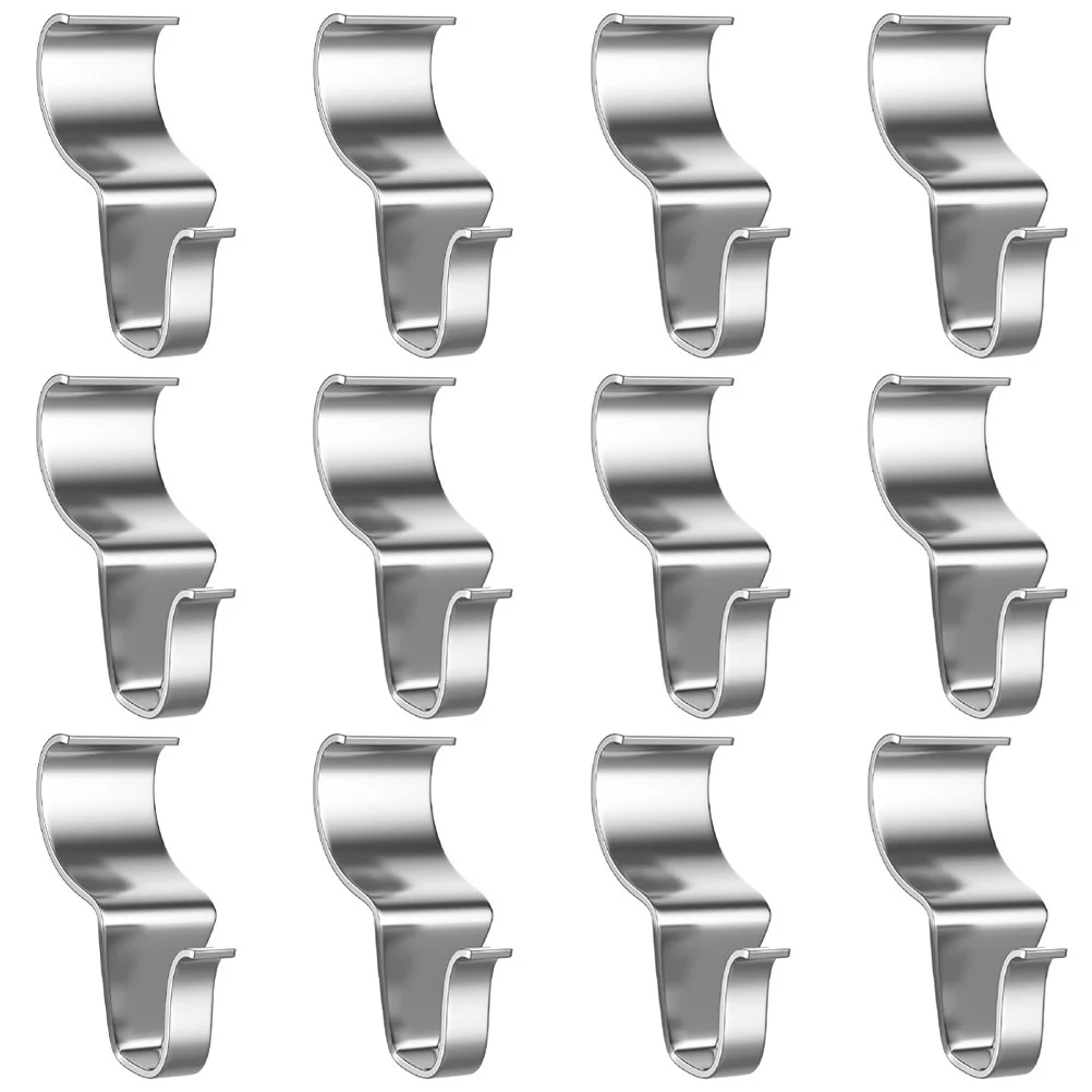12 Pcs Vinyl Hooks Coat Hangers Punch-free Metal S-shaped Planters Outdoors Wreath Wallboard Nonporous Stainless Steel
12 Pcs Vinyl Hooks Coat Hangers Punch-free Metal S-shaped Planters Outdoors Wreath Wallboard Nonporous Stainless Steel
