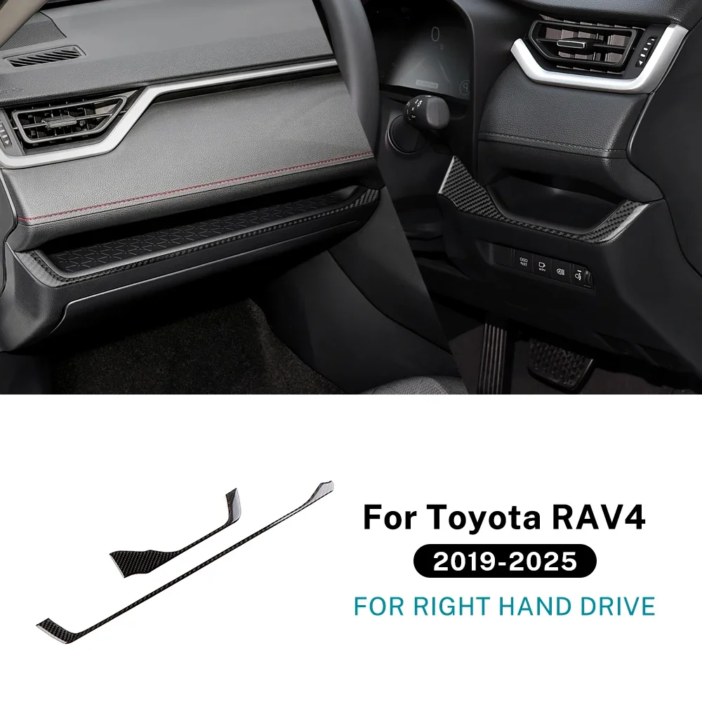 LHD RHD декоративная полоса для приборной панели автомобиля, наклейка из настоящего мягкого углеродного волокна для Toyota RAV4 XA50 2019 2020 2021 2022 2023 2024 2025
LHD RHD декоративная полоса для приборной панели автомобиля, наклейка из настоящего мягкого углеродного волокна для Toyota RAV4 XA50 2019 2020 2021 2022 2023 2024 2025