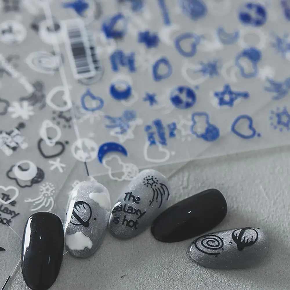 Ceative Adhesive Moon Star Nail Art Sticker Nail Decal Manicure Accessories DIY Nail Art Decoration 
Ceative Adhesive Moon Star Nail Art Sticker Nail Decal Manicure Accessories DIY Nail Art Decoration