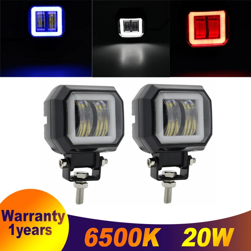3Inch 1Pair/1Pc Waterproof Square LED 12V 24V 6500K 20W Led Fog Lights Flood Light Led Light Bar Offroad Car Boat Led Work Light
3Inch 1Pair/1Pc Waterproof Square LED 12V 24V 6500K 20W Led Fog Lights Flood Light Led Light Bar Offroad Car Boat Led Work Light