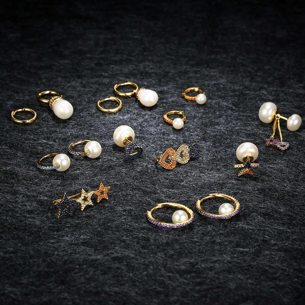 LIDU High Quality 925 Silver Elegant Colorful Pearl Earrings Monaco Jewelry Gifts For Friends Factory Direct Sales
LIDU High Quality 925 Silver Elegant Colorful Pearl Earrings Monaco Jewelry Gifts For Friends Factory Direct Sales
