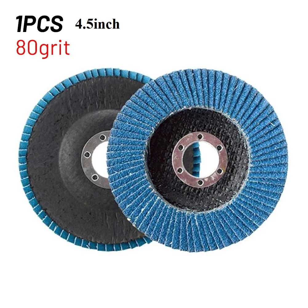 Flap Sanding Disc 1Pc Metal Parts Replacement Sanding Tools 4.5in/115mm 40/60/80/120grit Accessories Discs Flap
Flap Sanding Disc 1Pc Metal Parts Replacement Sanding Tools 4.5in/115mm 40/60/80/120grit Accessories Discs Flap