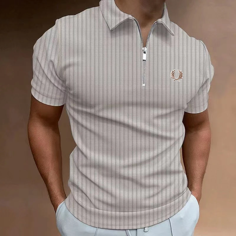 2023 Summer Embroidery Men's Golf Casual POLO Luxury Wear High Quality Brand 100% Cotton Men's Lapel Short Sleeve Polo Shirt
2023 Summer Embroidery Men's Golf Casual POLO Luxury Wear High Quality Brand 100% Cotton Men's Lapel Short Sleeve Polo Shirt