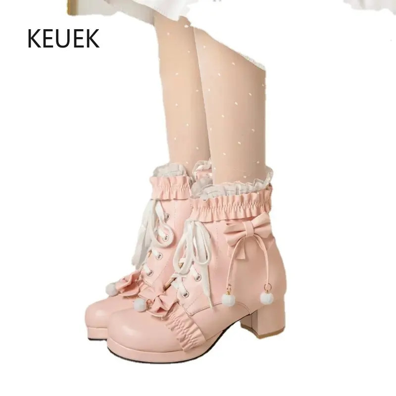 New Autumn Winter Lolita Girls Boots Princess High Heels Children Kids Short Plush Warm Baby Toddler Shoes Casual Dance 03A
New Autumn Winter Lolita Girls Boots Princess High Heels Children Kids Short Plush Warm Baby Toddler Shoes Casual Dance 03A