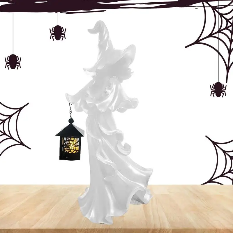 Ghost Lantern Statue Vintage Witch Statues Holding Lanterns Scary Resin Sculpture For Halloween Thanksgiving Christmas Wedding
Ghost Lantern Statue Vintage Witch Statues Holding Lanterns Scary Resin Sculpture For Halloween Thanksgiving Christmas Wedding