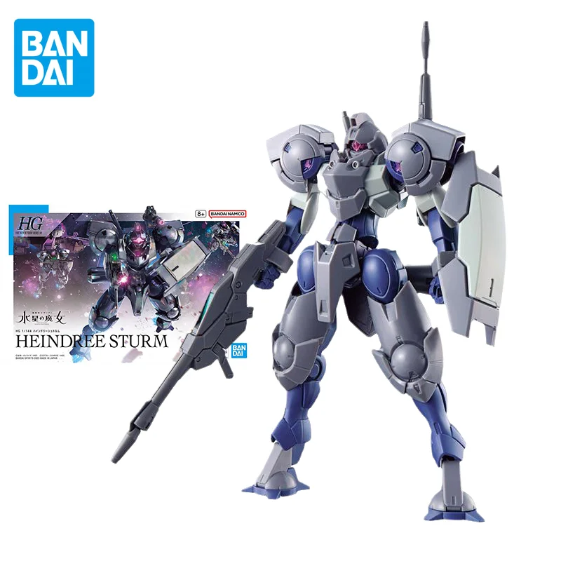 

Bandai Original GUNDAM Anime HG 1/144 The Witch From Mercury HEINDREE STURM Action Figure Toys Model Gifts for Children