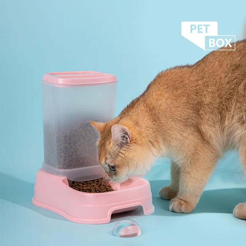 Pet Automatic Feeder Cat Bowl Dog Bowl Cat Feeder Large Capacity Grain Storage Bucket Pet Food Utensils
Pet Automatic Feeder Cat Bowl Dog Bowl Cat Feeder Large Capacity Grain Storage Bucket Pet Food Utensils