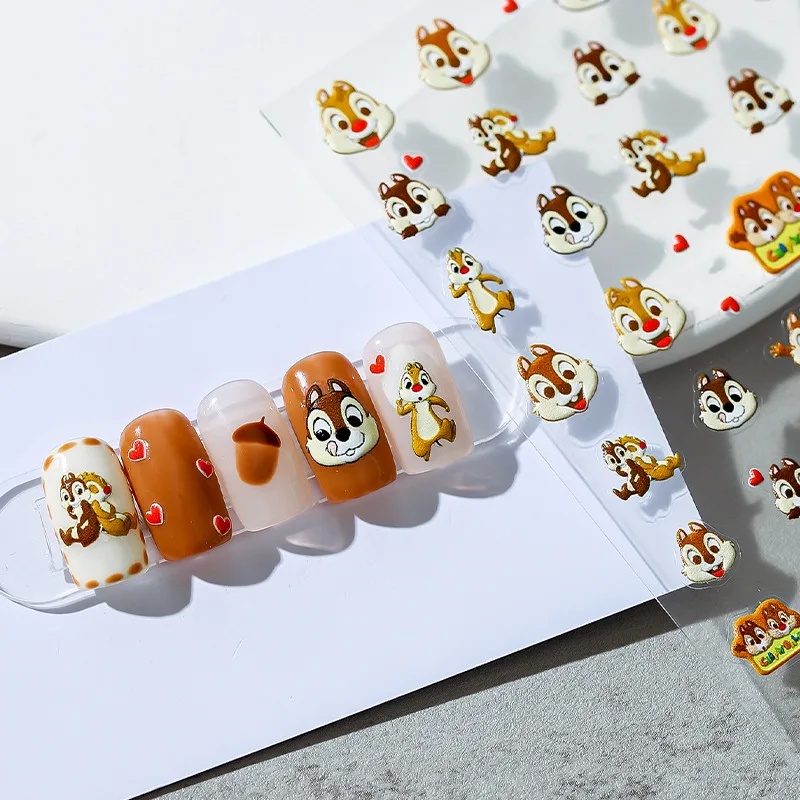 Cute Cartoon Squirrel Tigger 5D Adhesive Stickers Nail Art Supplies Disney Stitch Mickey Mouse Nail Decals Nail Art Decoration
Cute Cartoon Squirrel Tigger 5D Adhesive Stickers Nail Art Supplies Disney Stitch Mickey Mouse Nail Decals Nail Art Decoration