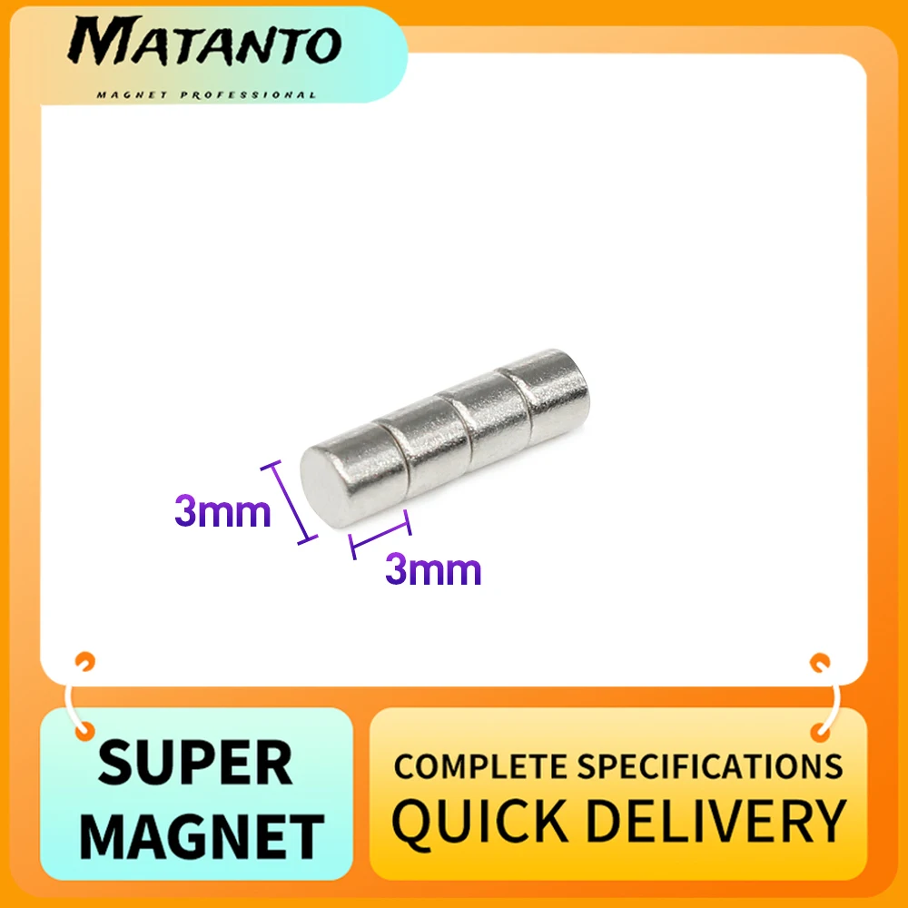 50/100/200/500/1000/2000PCS 3x3 Mini Small Disc Search Magnet Magnets 3x3mm Round Neodymium Permanent Strong Magnets 3*3 mm
50/100/200/500/1000/2000PCS 3x3 Mini Small Disc Search Magnet Magnets 3x3mm Round Neodymium Permanent Strong Magnets 3*3 mm